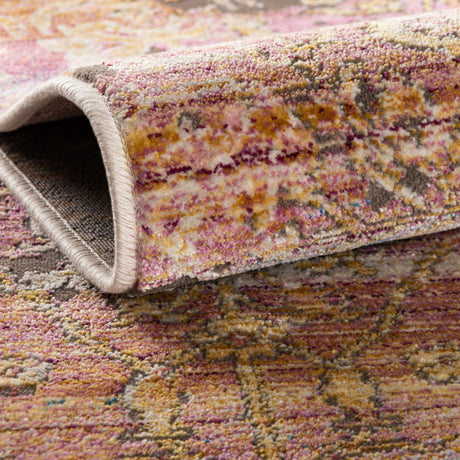 Multicolor 2' x 3' Deepa Rectangle Area Rug 100% Polyester Colorful Modern Contemporary Carpet for Home Decorating Living, Dining, Office & Bedrooms for Sale at Rug Engine