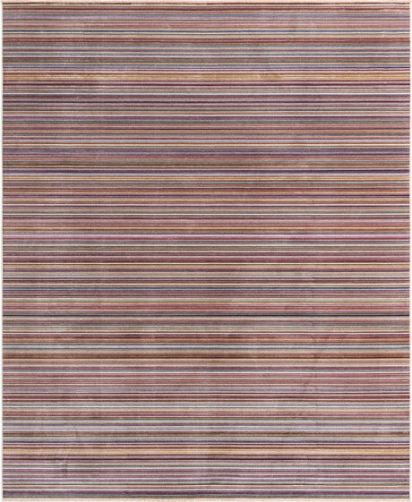 Multicolor 7' 10 x 9' 8 Deepa Rectangle Area Rug 100% Polyester Colorful Modern Contemporary Carpet for Home Decorating Living, Dining, Office & Bedrooms for Sale at Rug Engine