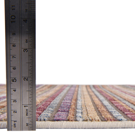 Multicolor 6' x 8' 9 Deepa Rectangle Area Rug 100% Polyester Colorful Modern Contemporary Carpet for Home Decorating Living, Dining, Office & Bedrooms for Sale at Rug Engine