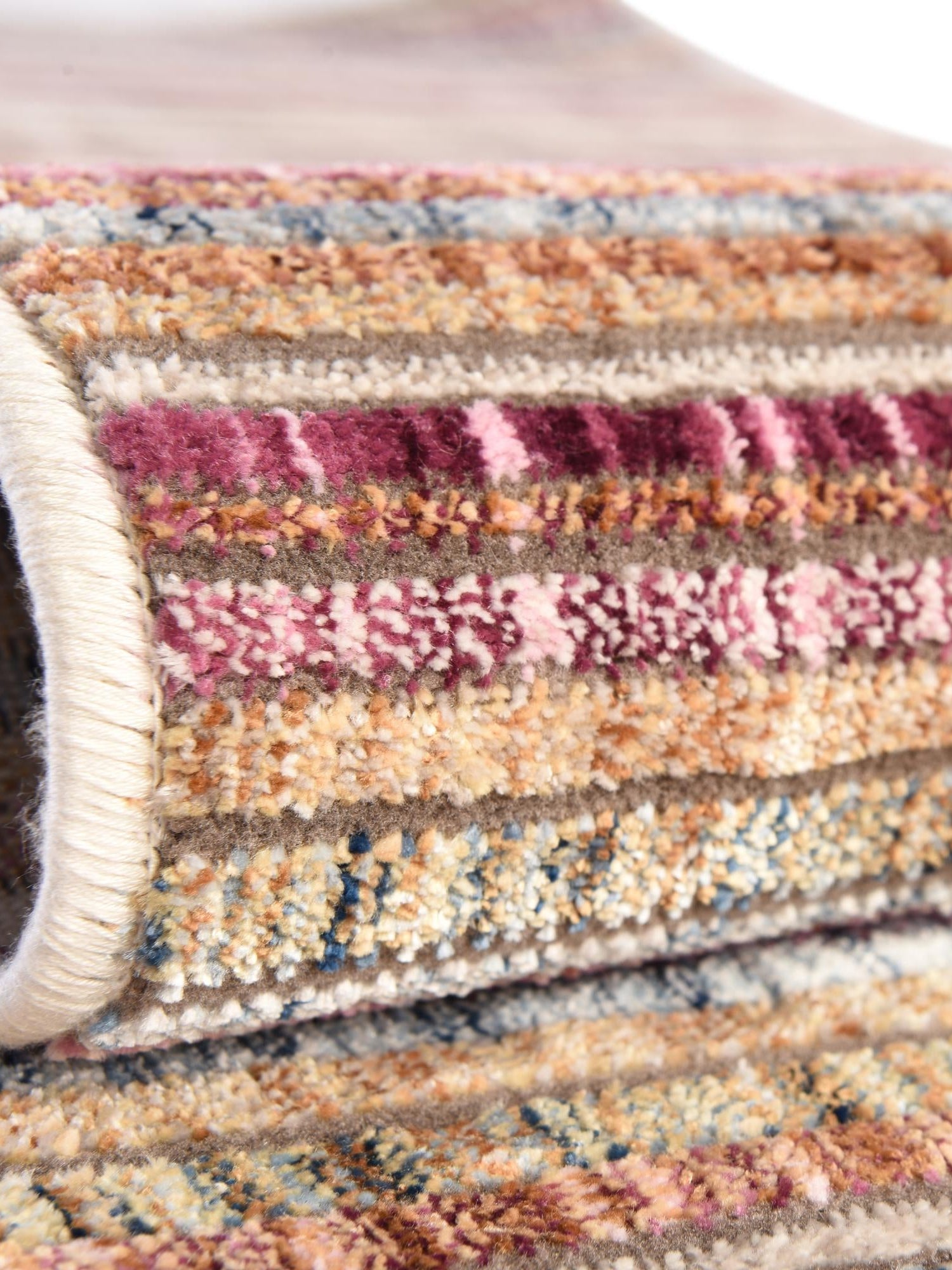 Multicolor 9' x 11' 7 Deepa Rectangle Area Rug 100% Polyester Colorful Modern Contemporary Carpet for Home Decorating Living, Dining, Office & Bedrooms for Sale at Rug Engine