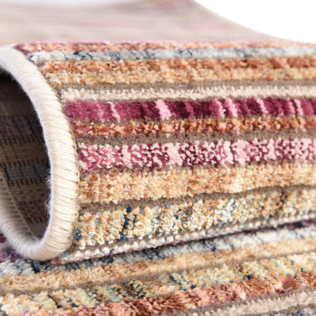 Multicolor 4' x 5' 10 Deepa Rectangle Area Rug 100% Polyester Colorful Modern Contemporary Carpet for Home Decorating Living, Dining, Office & Bedrooms for Sale at Rug Engine