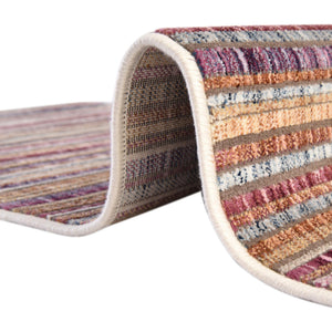 Multicolor 7' 10 x 9' 8 Deepa Rectangle Area Rug 100% Polyester Colorful Modern Contemporary Carpet for Home Decorating Living, Dining, Office & Bedrooms for Sale at Rug Engine