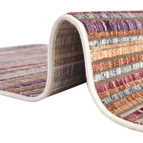 Multicolor 7' 10 x 9' 8 Deepa Rectangle Area Rug 100% Polyester Colorful Modern Contemporary Carpet for Home Decorating Living, Dining, Office & Bedrooms for Sale at Rug Engine