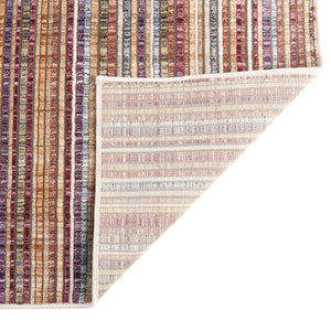 Multicolor 2' x 8' Deepa Runner Area Rug 100% Polyester Colorful Modern Contemporary Carpet for Home Decorating Living, Dining, Office & Bedrooms for Sale at Rug Engine