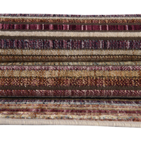 Multicolor 2' x 8' Deepa Runner Area Rug 100% Polyester Colorful Modern Contemporary Carpet for Home Decorating Living, Dining, Office & Bedrooms for Sale at Rug Engine
