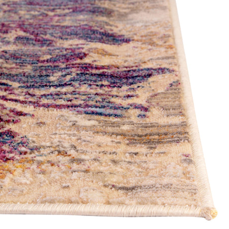 Multicolor 9' x 11' 7 Deepa Rectangle Area Rug 100% Polyester Colorful Modern Contemporary Carpet for Home Decorating Living, Dining, Office & Bedrooms for Sale at Rug Engine