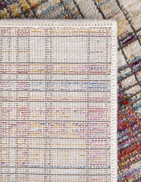 Multicolor 4' x 5' 10 Deepa Rectangle Area Rug 100% Polyester Colorful Modern Contemporary Carpet for Home Decorating Living, Dining, Office & Bedrooms for Sale at Rug Engine