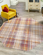 Multicolor 7' 10 x 7' 10 Deepa Octagon Area Rug 100% Polyester Colorful Modern Contemporary Carpet for Home Decorating Living, Dining, Office & Bedrooms for Sale at Rug Engine
