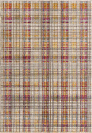 Multicolor 6' x 8' 9 Deepa Rectangle Area Rug 100% Polyester Colorful Modern Contemporary Carpet for Home Decorating Living, Dining, Office & Bedrooms for Sale at Rug Engine