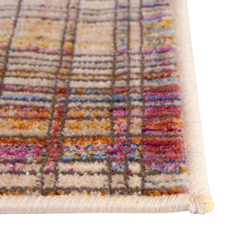 Multicolor 6' x 8' 9 Deepa Rectangle Area Rug 100% Polyester Colorful Modern Contemporary Carpet for Home Decorating Living, Dining, Office & Bedrooms for Sale at Rug Engine