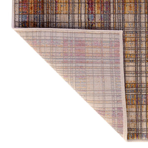 Multicolor 6' x 8' 9 Deepa Rectangle Area Rug 100% Polyester Colorful Modern Contemporary Carpet for Home Decorating Living, Dining, Office & Bedrooms for Sale at Rug Engine
