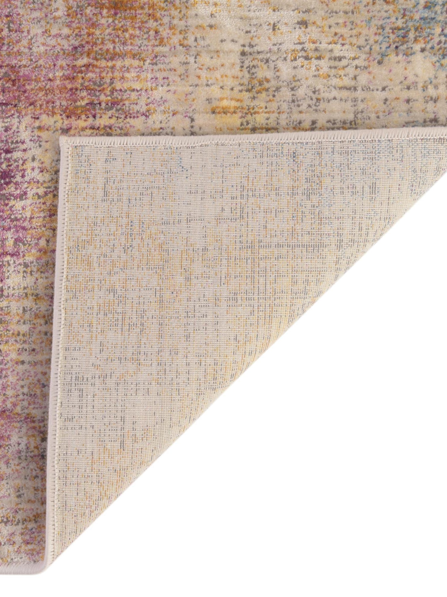 Multicolor 4' x 5' 10 Deepa Rectangle Area Rug 100% Polyester Colorful Modern Contemporary Carpet for Home Decorating Living, Dining, Office & Bedrooms for Sale at Rug Engine