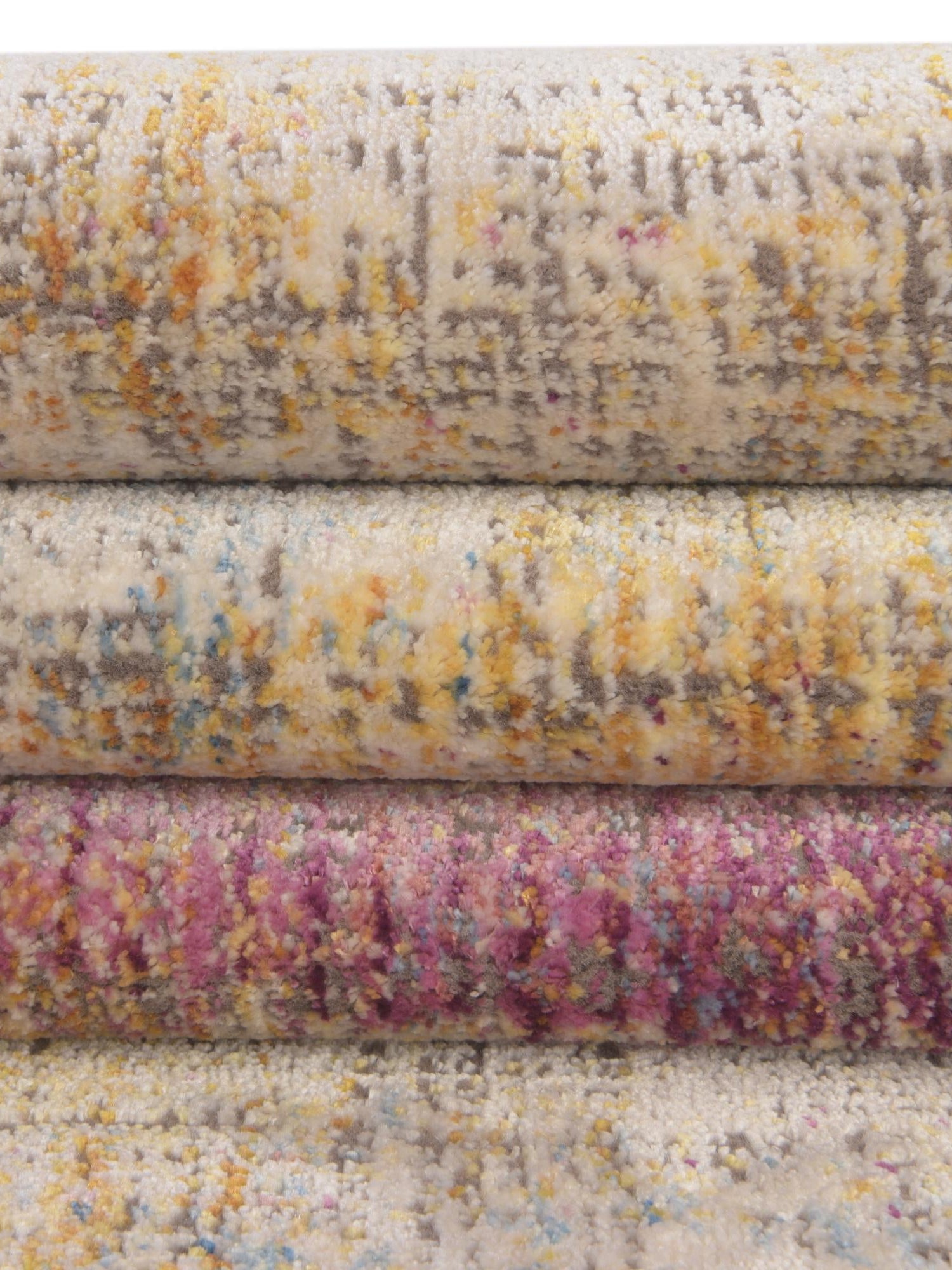 Multicolor 6' x 8' 9 Deepa Rectangle Area Rug 100% Polyester Colorful Modern Contemporary Carpet for Home Decorating Living, Dining, Office & Bedrooms for Sale at Rug Engine