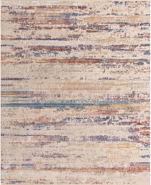 Multicolor 8' x 10' Deepa Rectangle Area Rug 100% Polyester Colorful Modern Contemporary Carpet for Home Decorating Living, Dining, Office & Bedrooms for Sale at Rug Engine