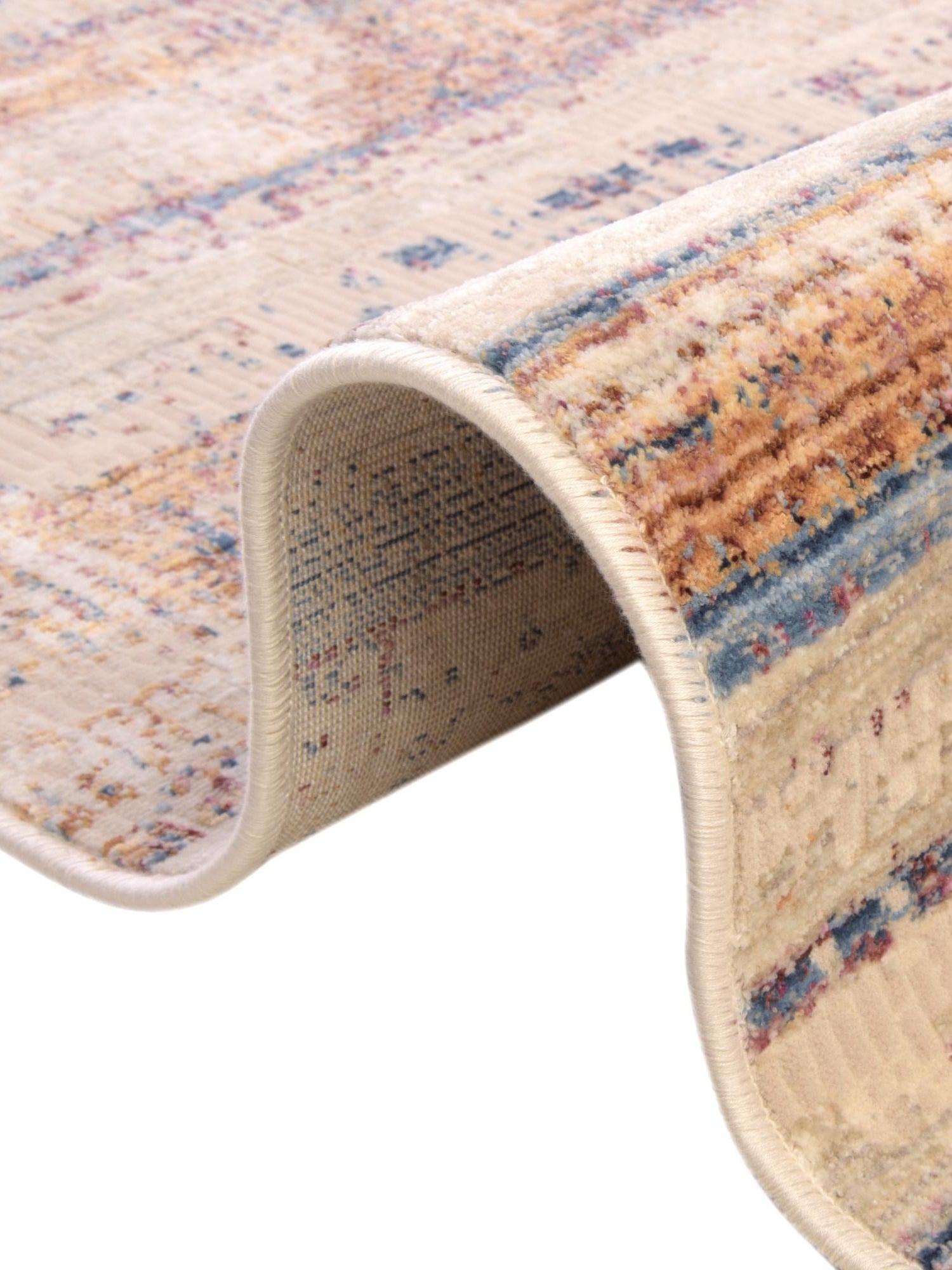 Multicolor 2' x 3' Deepa Rectangle Area Rug 100% Polyester Colorful Modern Contemporary Carpet for Home Decorating Living, Dining, Office & Bedrooms for Sale at Rug Engine