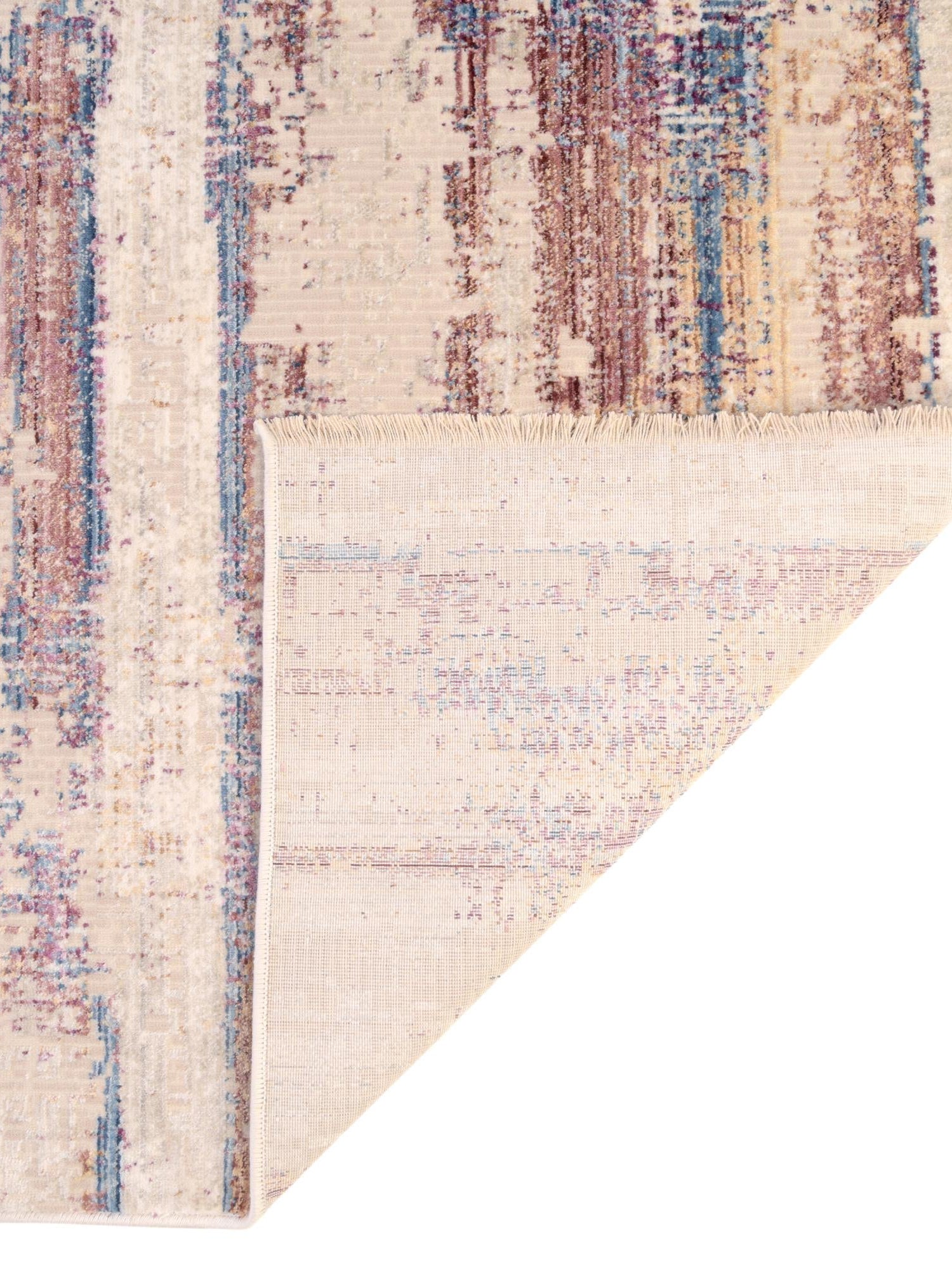 Multicolor 5' 3 x 5' 3 Deepa Octagon Area Rug 100% Polyester Colorful Modern Contemporary Carpet for Home Decorating Living, Dining, Office & Bedrooms for Sale at Rug Engine