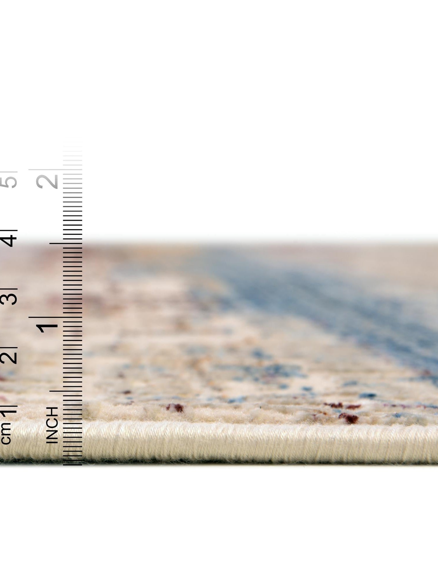 Multicolor 2' 6 x 12' Deepa Runner Area Rug 100% Polyester Colorful Modern Contemporary Carpet for Home Decorating Living, Dining, Office & Bedrooms for Sale at Rug Engine