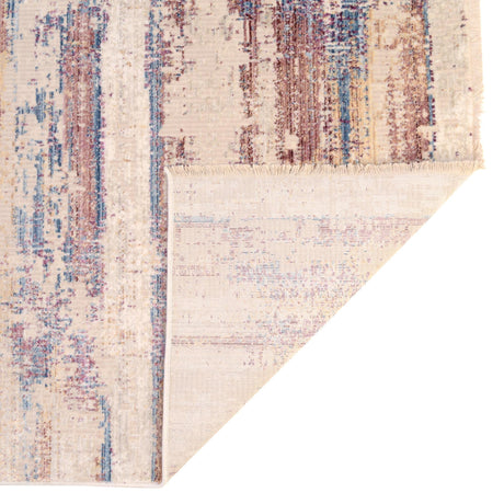 Multicolor 2' x 8' Deepa Runner Area Rug 100% Polyester Colorful Modern Contemporary Carpet for Home Decorating Living, Dining, Office & Bedrooms for Sale at Rug Engine