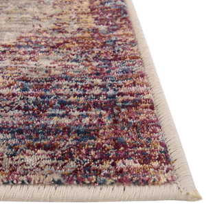 Multicolor 3' 3 x 5' Deepa Rectangle Area Rug 100% Polyester Colorful Modern Contemporary Carpet for Home Decorating Living, Dining, Office & Bedrooms for Sale at Rug Engine