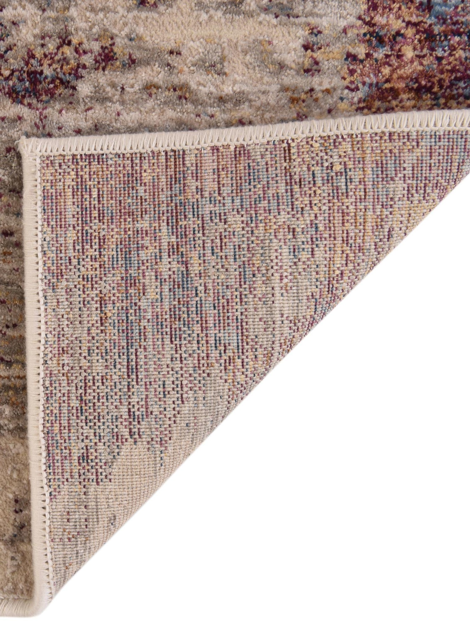 Multicolor 4' x 5' 10 Deepa Rectangle Area Rug 100% Polyester Colorful Modern Contemporary Carpet for Home Decorating Living, Dining, Office & Bedrooms for Sale at Rug Engine