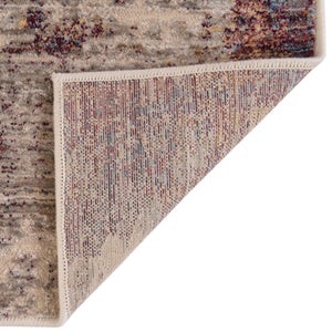 Multicolor 3' 3 x 5' Deepa Rectangle Area Rug 100% Polyester Colorful Modern Contemporary Carpet for Home Decorating Living, Dining, Office & Bedrooms for Sale at Rug Engine