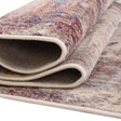 Multicolor 2' 6 x 12' Deepa Runner Area Rug 100% Polyester Colorful Modern Contemporary Carpet for Home Decorating Living, Dining, Office & Bedrooms for Sale at Rug Engine
