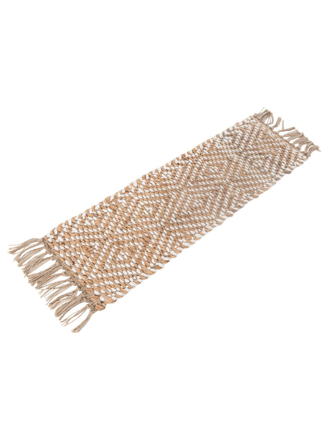 13 Pcs Natural 1' x 2' 6 Braided Jute Stair Treads