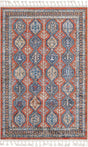Rust Red 4' x 6' Aramis Rectangle Area Rug Polypropylene With Cotton Backing Easy Clean Living Room Bedroom Dining Office Carpet for Sale at Rug Engine