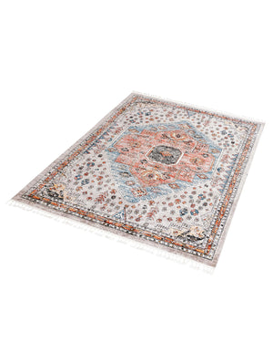 Gray 9' x 12' Aramis Rectangle Area Rug Polypropylene With Cotton Backing Easy Clean Living Room Bedroom Dining Office Carpet for Sale at Rug Engine