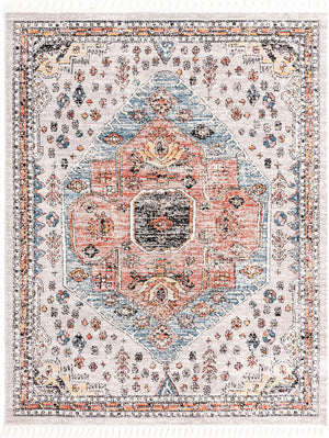 Gray 7' 10 x 10' Aramis Rectangle Area Rug Polypropylene With Cotton Backing Easy Clean Living Room Bedroom Dining Office Carpet for Sale at Rug Engine