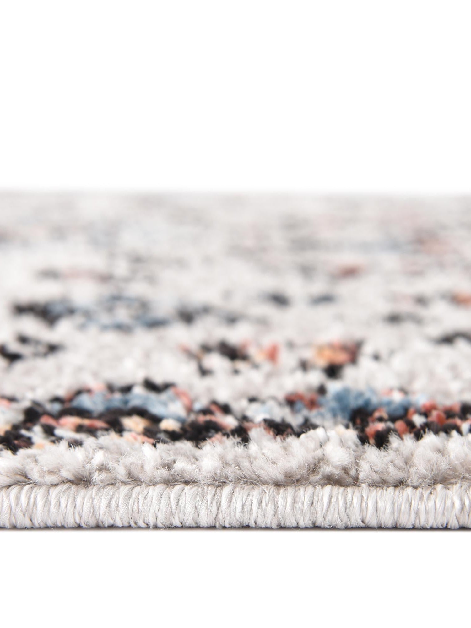 Gray 2' x 3' 1 Aramis Rectangle Area Rug Polypropylene With Cotton Backing Easy Clean Living Room Bedroom Dining Office Carpet for Sale at Rug Engine