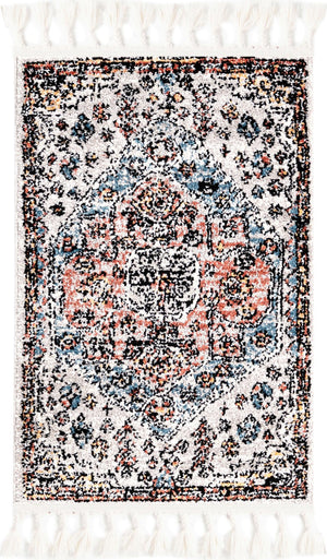 Gray 2' x 3' 1 Aramis Rectangle Area Rug Polypropylene With Cotton Backing Easy Clean Living Room Bedroom Dining Office Carpet for Sale at Rug Engine
