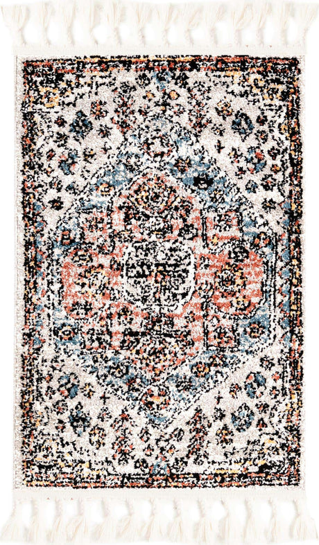Gray 2' x 3' 1 Aramis Rectangle Area Rug Polypropylene With Cotton Backing Easy Clean Living Room Bedroom Dining Office Carpet for Sale at Rug Engine