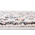Gray 5' 3 x 5' 3 Aramis Round Area Rug Polypropylene With Cotton Backing Easy Clean Living Room Bedroom Dining Office Carpet for Sale at Rug Engine