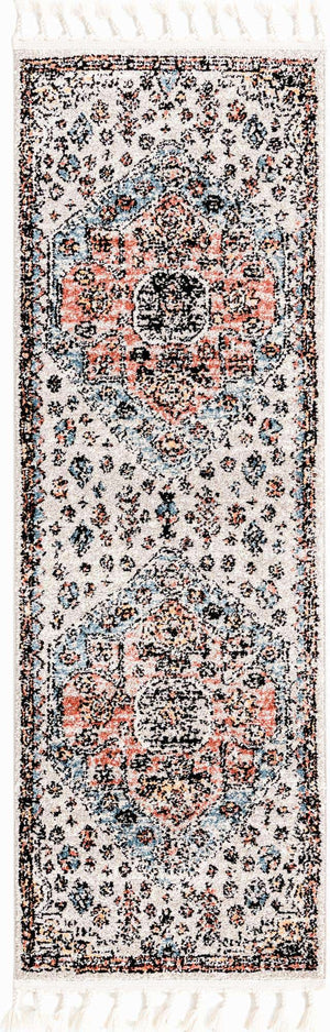 Gray 2' x 6' Aramis Runner Area Rug Polypropylene With Cotton Backing Easy Clean Living Room Bedroom Dining Office Carpet for Sale at Rug Engine