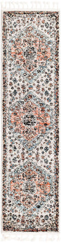 Gray 2' x 8' Aramis Runner Area Rug Polypropylene With Cotton Backing Easy Clean Living Room Bedroom Dining Office Carpet for Sale at Rug Engine