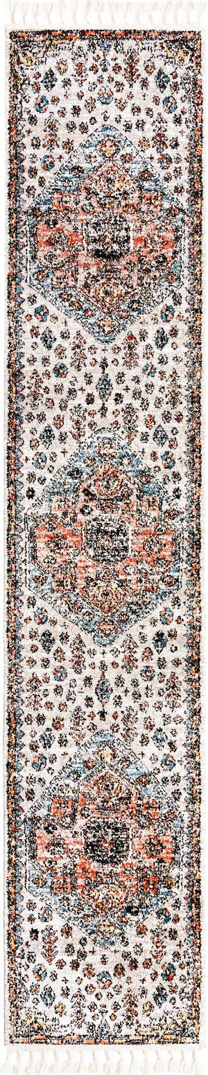 Gray 2' 7 x 13' Aramis Runner Area Rug Polypropylene With Cotton Backing Easy Clean Living Room Bedroom Dining Office Carpet for Sale at Rug Engine