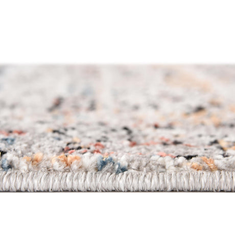 Multicolor 7' 1 x 10' Aramis Rectangle Area Rug Polypropylene With Cotton Backing Easy Clean Living Room Bedroom Dining Office Carpet for Sale at Rug Engine