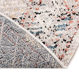 Multicolor 10' x 10' Aramis Round Area Rug Polypropylene With Cotton Backing Easy Clean Living Room Bedroom Dining Office Carpet for Sale at Rug Engine