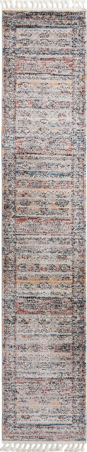 Multicolor 2' 7 x 13' Aramis Runner Area Rug Polypropylene With Cotton Backing Easy Clean Living Room Bedroom Dining Office Carpet for Sale at Rug Engine