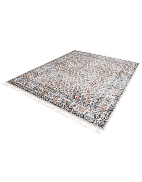 Multicolor 8' x 10' Aramis Rectangle Area Rug Polypropylene With Cotton Backing Easy Clean Living Room Bedroom Dining Office Carpet for Sale at Rug Engine