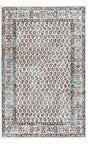 Multicolor 5' 3 x 8' Aramis Rectangle Area Rug Polypropylene With Cotton Backing Easy Clean Living Room Bedroom Dining Office Carpet for Sale at Rug Engine