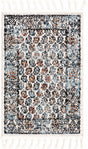 Multicolor 2' x 3' 1 Aramis Rectangle Area Rug Polypropylene With Cotton Backing Easy Clean Living Room Bedroom Dining Office Carpet for Sale at Rug Engine