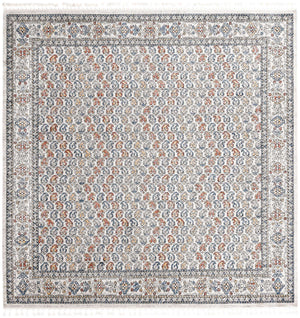 Multicolor 12' x 12' Aramis Square Area Rug Polypropylene With Cotton Backing Easy Clean Living Room Bedroom Dining Office Carpet for Sale at Rug Engine