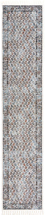 Multicolor 2' 7 x 13' Aramis Runner Area Rug Polypropylene With Cotton Backing Easy Clean Living Room Bedroom Dining Office Carpet for Sale at Rug Engine