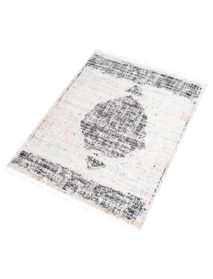 Ivory 7' 10 x 10' Aramis Rectangle Area Rug Polypropylene With Cotton Backing Easy Clean Living Room Bedroom Dining Office Carpet for Sale at Rug Engine