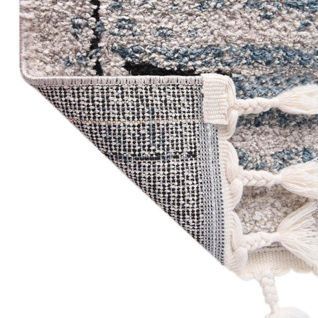 Blue 12' x 12' Aramis Square Area Rug Polypropylene With Cotton Backing Easy Clean Living Room Bedroom Dining Office Carpet for Sale at Rug Engine