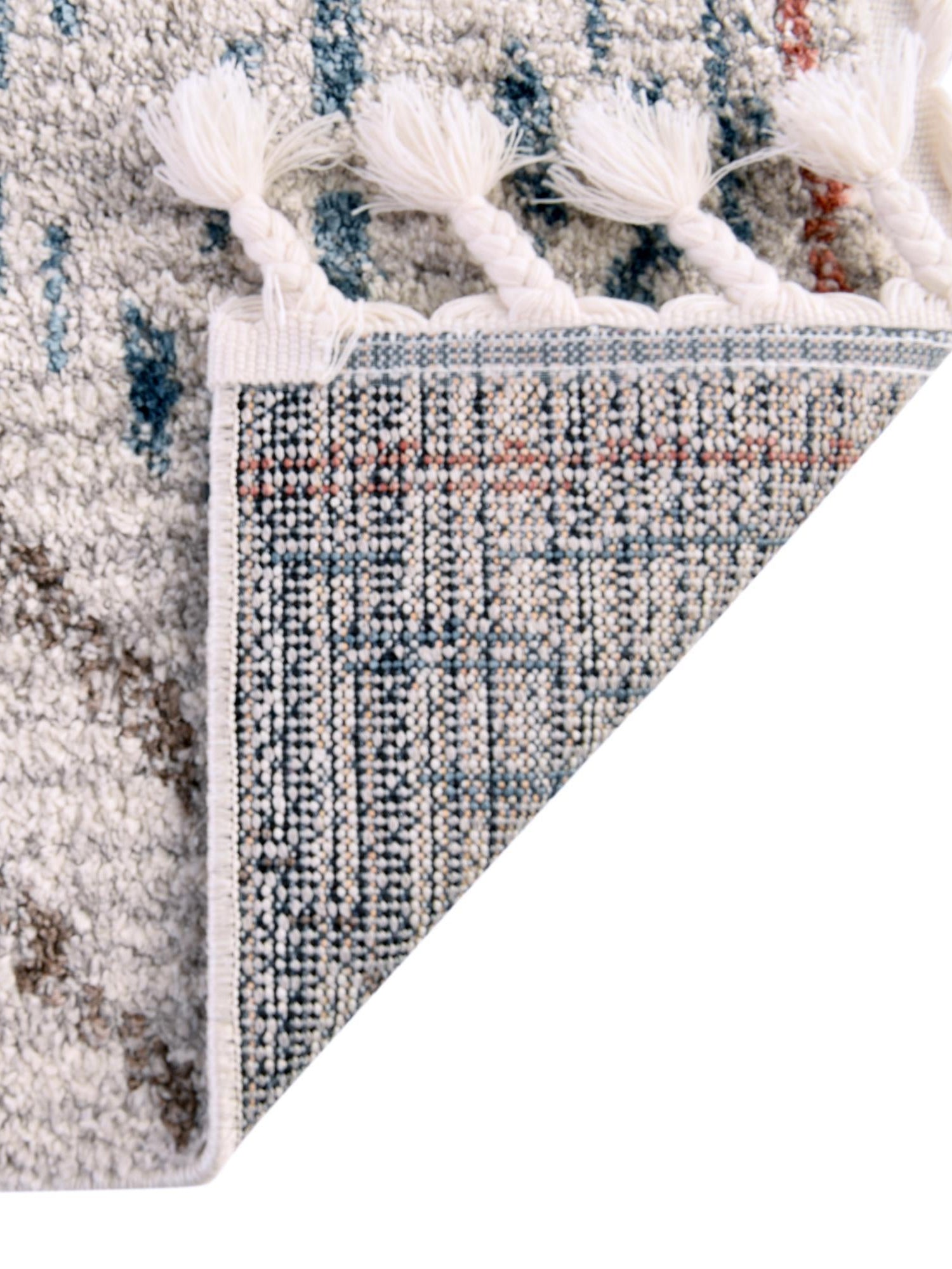 Ivory 2' 7 x 10' Aramis Runner Area Rug Polypropylene With Cotton Backing Easy Clean Living Room Bedroom Dining Office Carpet for Sale at Rug Engine