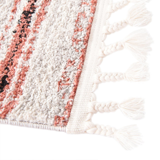 Multicolor 9' x 12' Aramis Rectangle Area Rug Polypropylene With Cotton Backing Easy Clean Living Room Bedroom Dining Office Carpet for Sale at Rug Engine