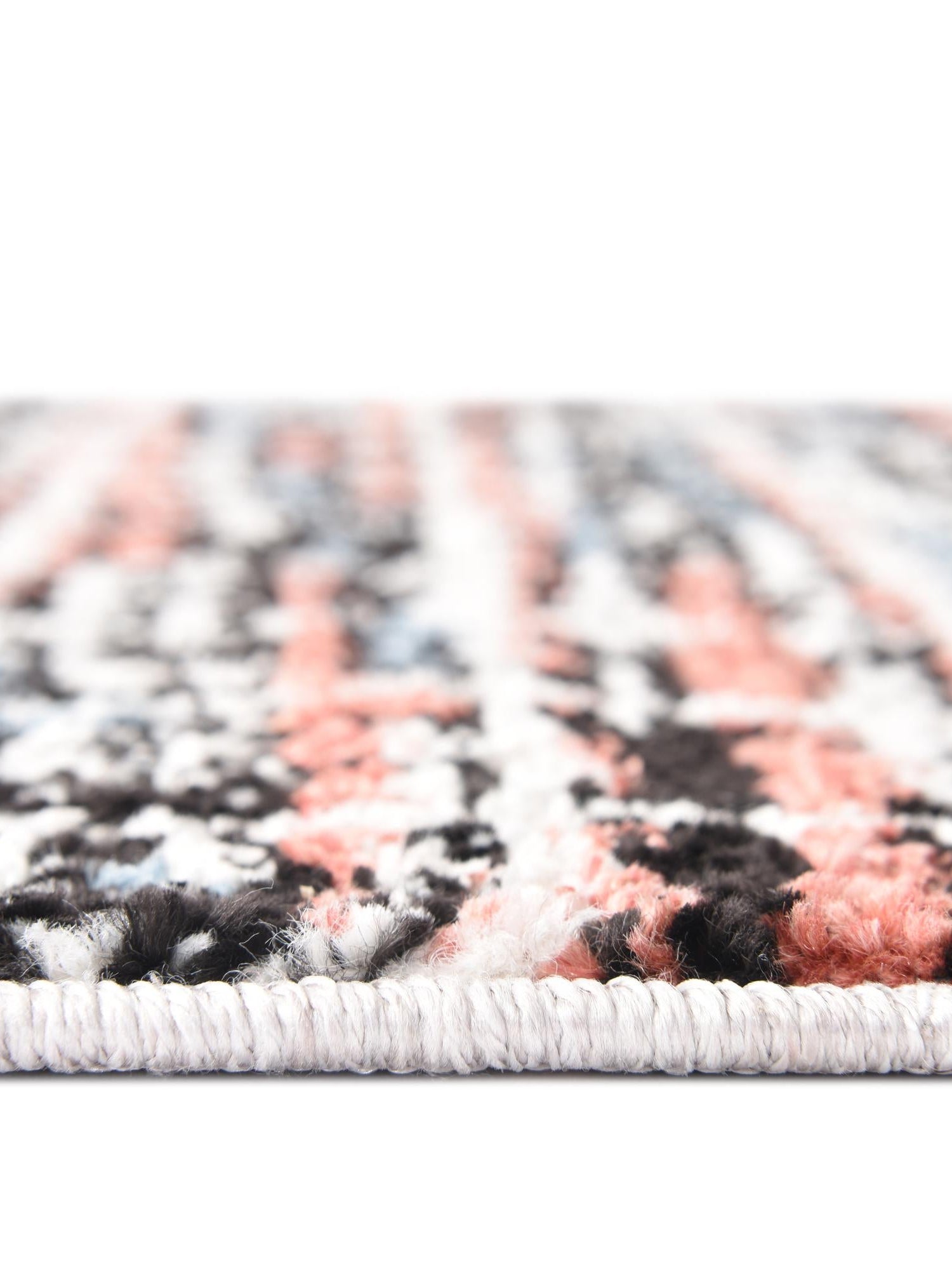Multicolor 2' x 8' Aramis Runner Area Rug Polypropylene With Cotton Backing Easy Clean Living Room Bedroom Dining Office Carpet for Sale at Rug Engine